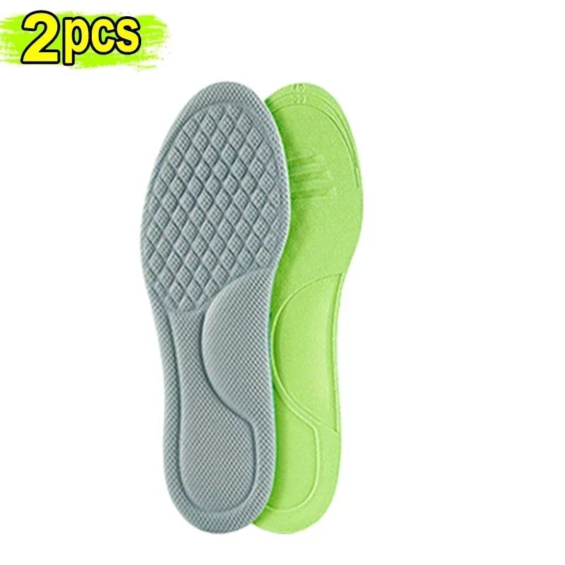 RBB Unisex Orthopedic Memory Foam Insoles – Deodorizing, Antibacterial, Sweat-Absorbing Shoe Inserts