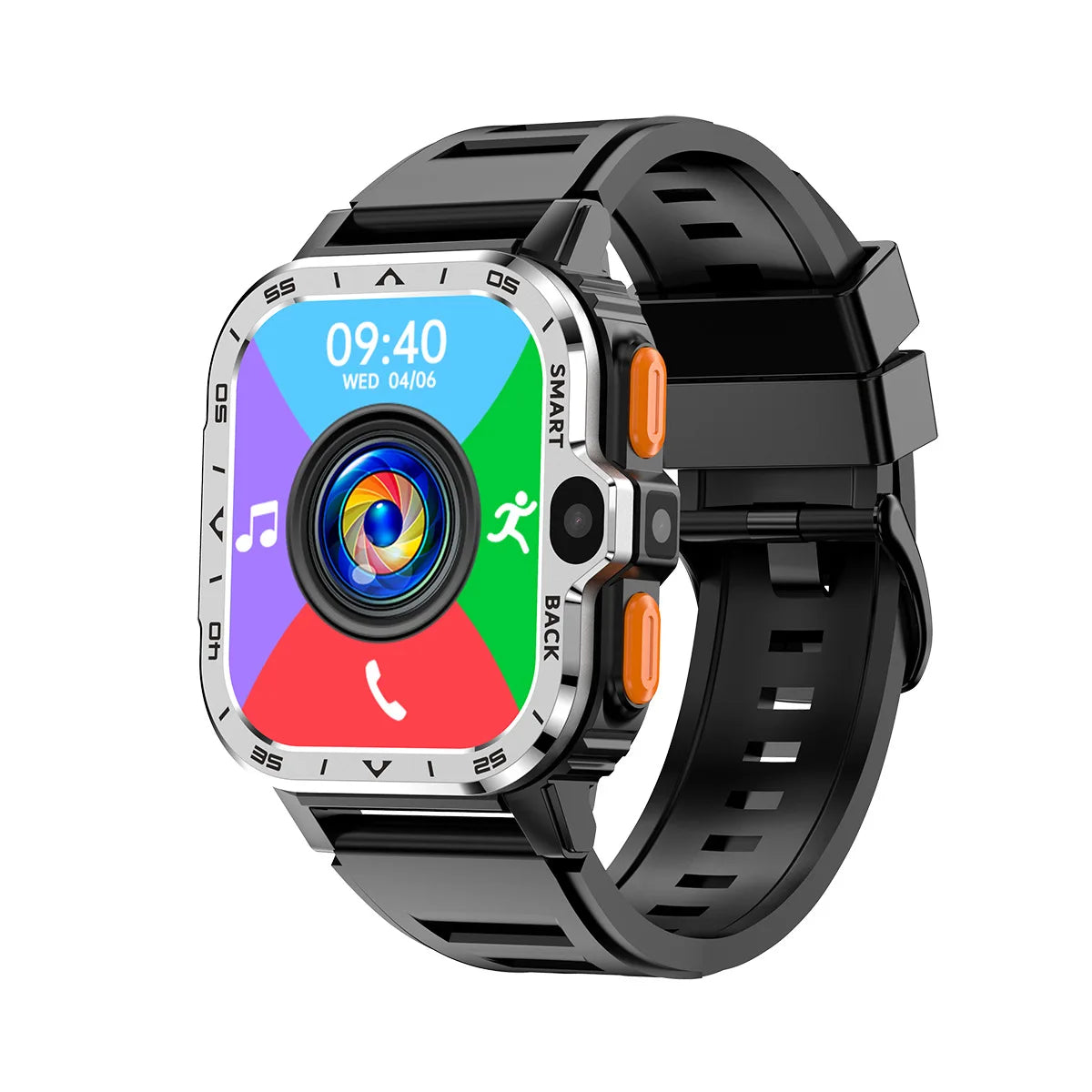 RBB Valdus PGD Android Smart Watch – Dual Camera, GPS, NFC, 4G SIM, 16GB/64GB Storage, WiFi