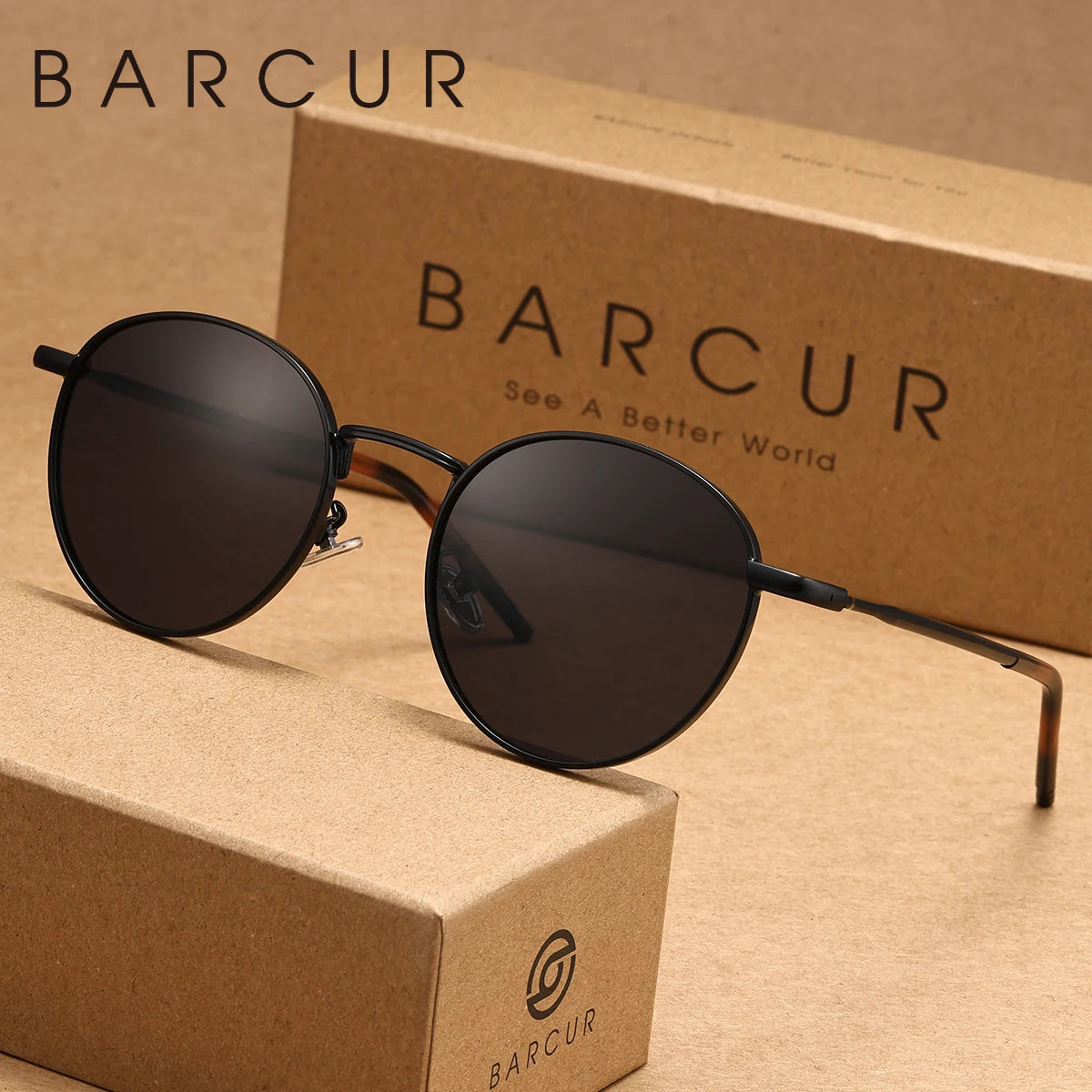 RBB Polarized Stainless Steel Sunglasses – Lightweight Outdoor Travel Eyewear