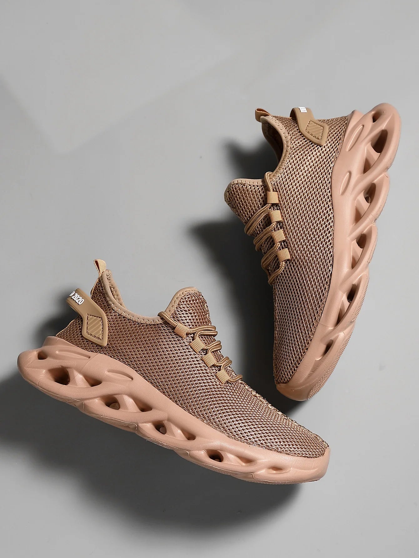 RBB Unisex Sports Running Shoes – Breathable Mesh Casual Sneakers, Shock-Absorbing Lightweight Tennis & Jogging Footwear for Men & Women