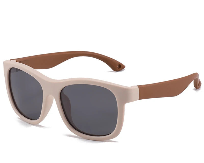 RBB Kids Polarized Sunglasses – Soft Frame UV400 Baby Eyewear with Safety Cord