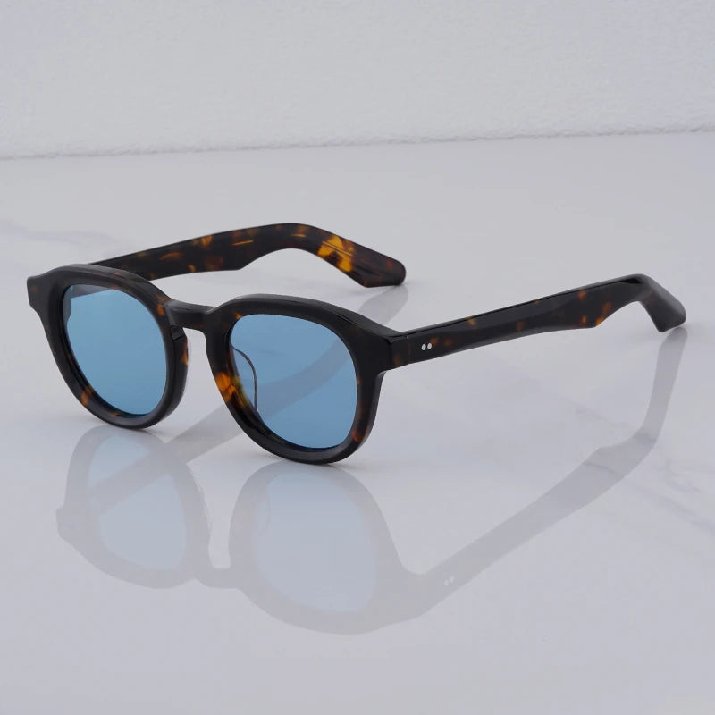 RBB Vintage Polarized Sunglasses – Unisex Lemtosh-Style Acetate Frame | Luxury Retro Eyewear
