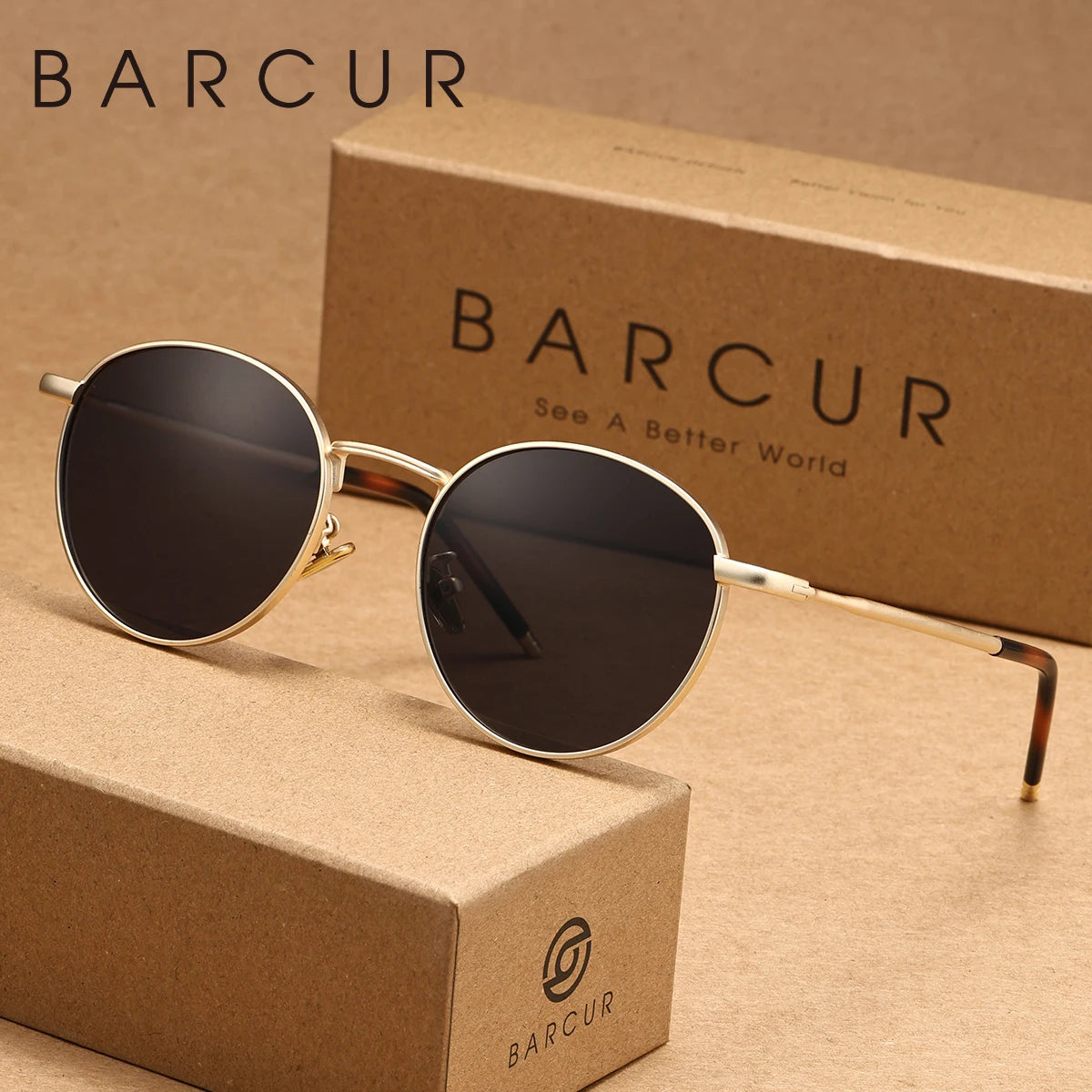 RBB Polarized Stainless Steel Sunglasses – Lightweight Outdoor Travel Eyewear