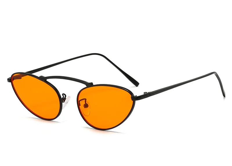 RBB 2025 Trendy Small Vintage Cat Eye Sunglasses – Unisex UV400