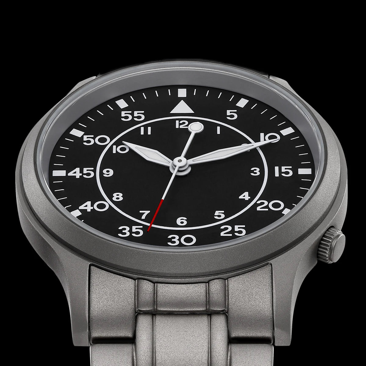 RBB Titanium Men's Quartz Watch – VH31, Sapphire, 5ATM