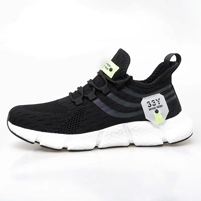 Unisex Breathable Sneakers – Lightweight, Fashionable & Comfortable Running Shoes