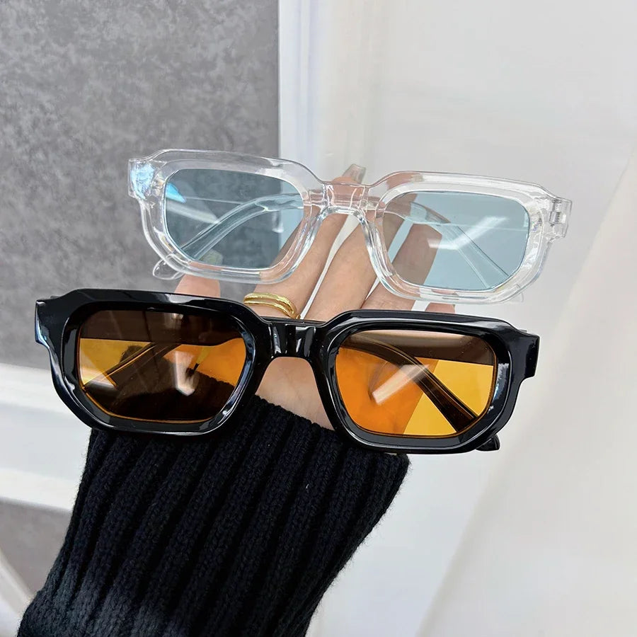 RBB Luxurious Rectangle Sunglasses – Unisex Designer Outdoor Fashion Eyewear