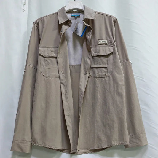 RBB Men’s Quick-Dry Outdoor Shirt – Breathable Short Sleeve, Sunscreen Protection