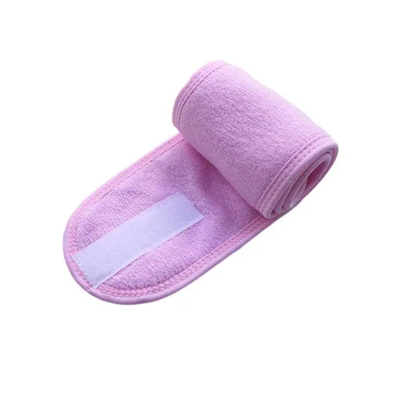 Adjustable Spa Headband for Women – Soft Toweling Hairband for Makeup, Yoga & Skincare