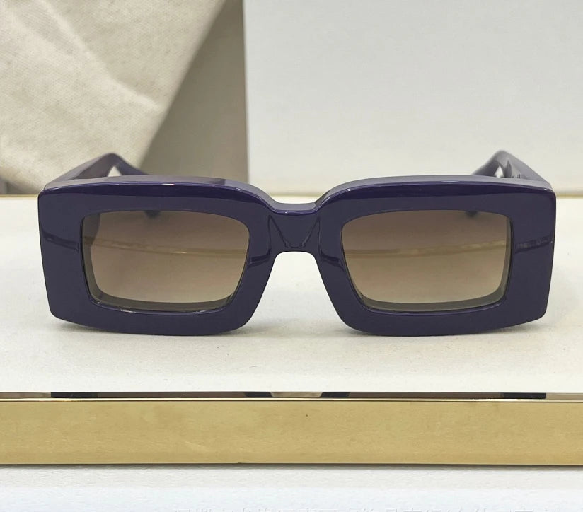 RBB Fashion Sunglasses – Premium Designer Square Eyewear with Large Logo for Men & Women