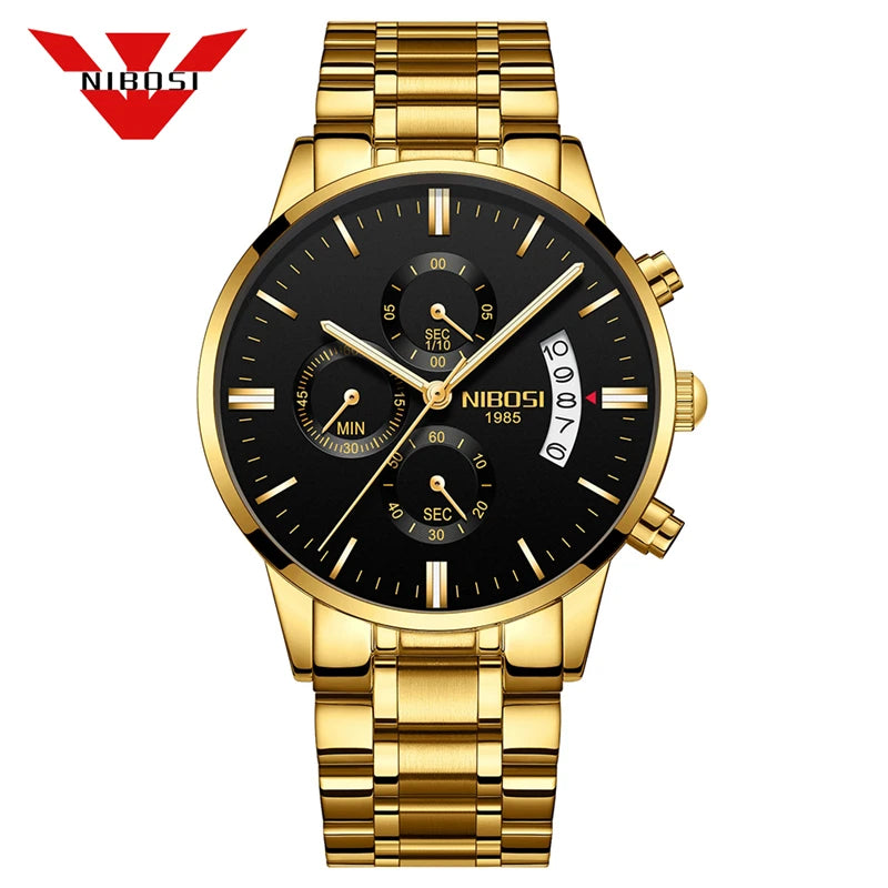 RBB Male / Unisex Luxury Dress Watch – Fashion Casual Military Quartz Wristwatch