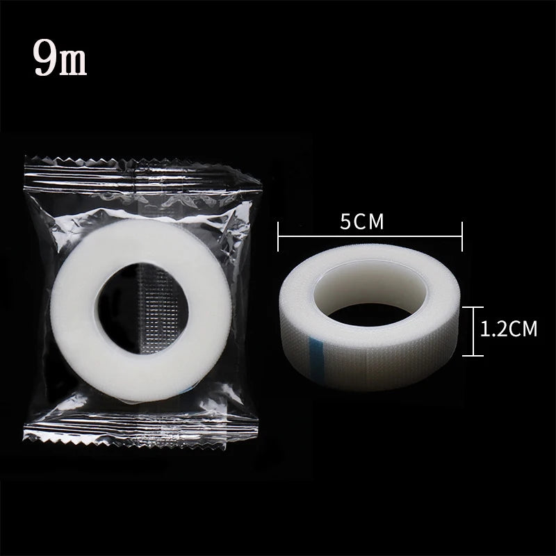 1/3/5 Rolls Eyelash Extension PE Adhesive Tape – Under Eye Pads for Lash Lifting & Grafting
