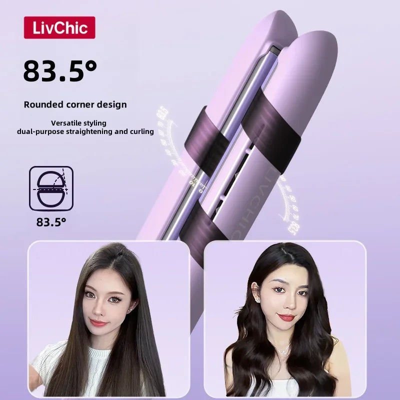 LivChic Ceramic Flat Iron for Salon-Quality Styling