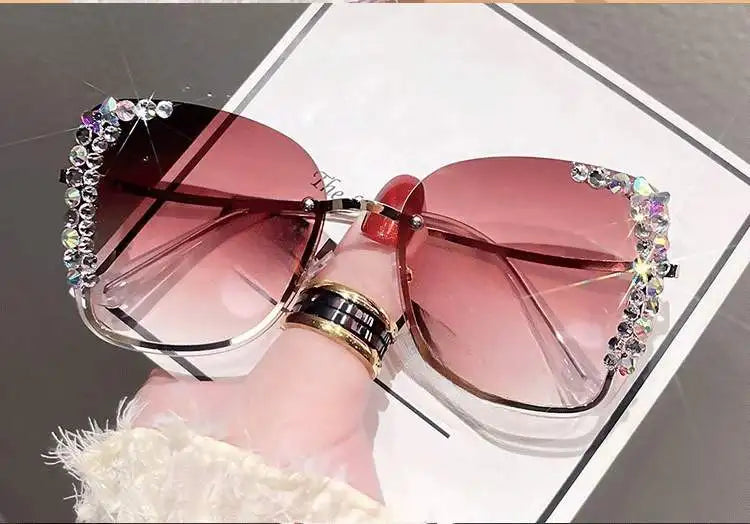 RBB Diamond Fashion Sunglasses for Women | Slim Face Design | RBB Street Style High-Grade Eyewear