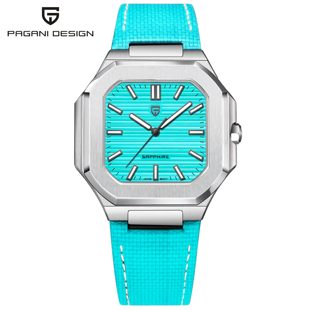 RBB DESIGN 2025 Men's Luxury Quartz Watch – Sapphire Crystal, Waterproof, Stainless Steel