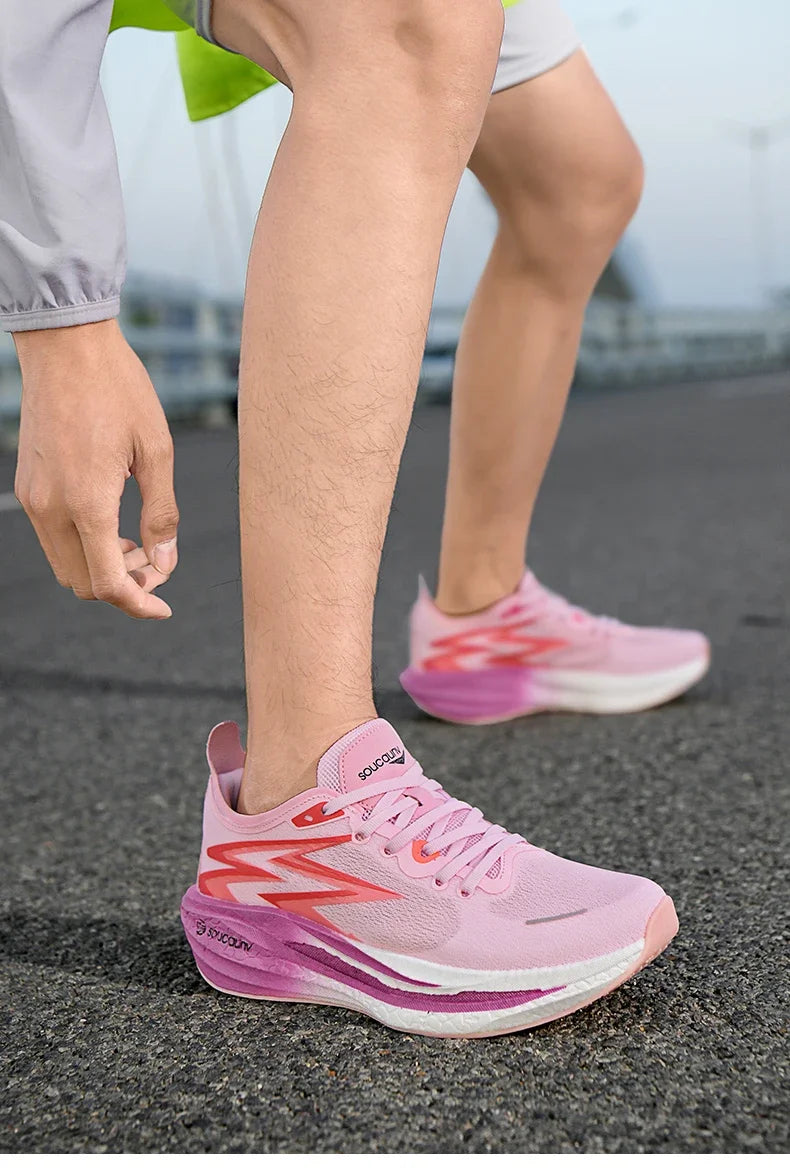 RBB Men’s & Women’s Carbon Plate Trainers – Breathable Shock-Absorbing Running & Tennis Sneakers