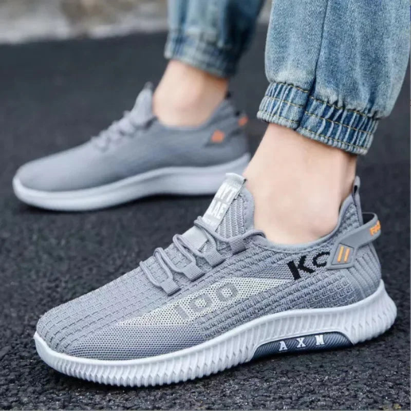 Breathable Lightweight Mesh Sneakers | Comfortable Casual Sport Shoes | Plus Size 39-44