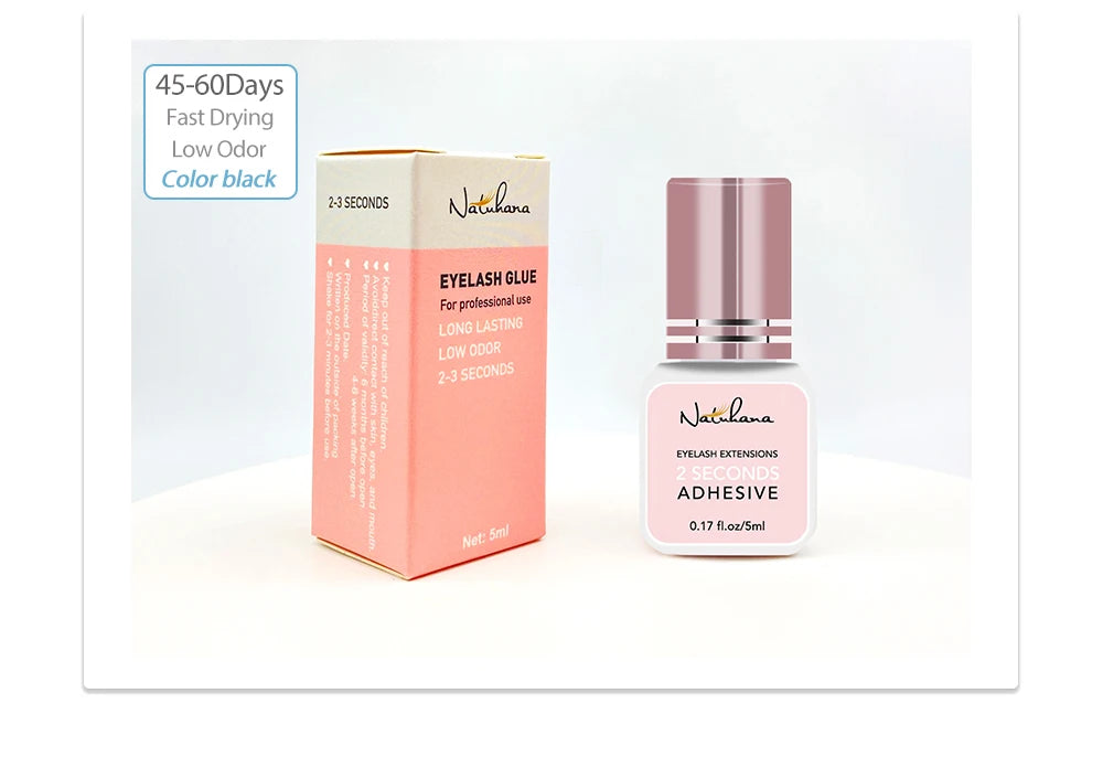 5ml Professional Eyelash Extension Glue – Fast-Drying (0.3s–3s), Strong Hold Adhesive