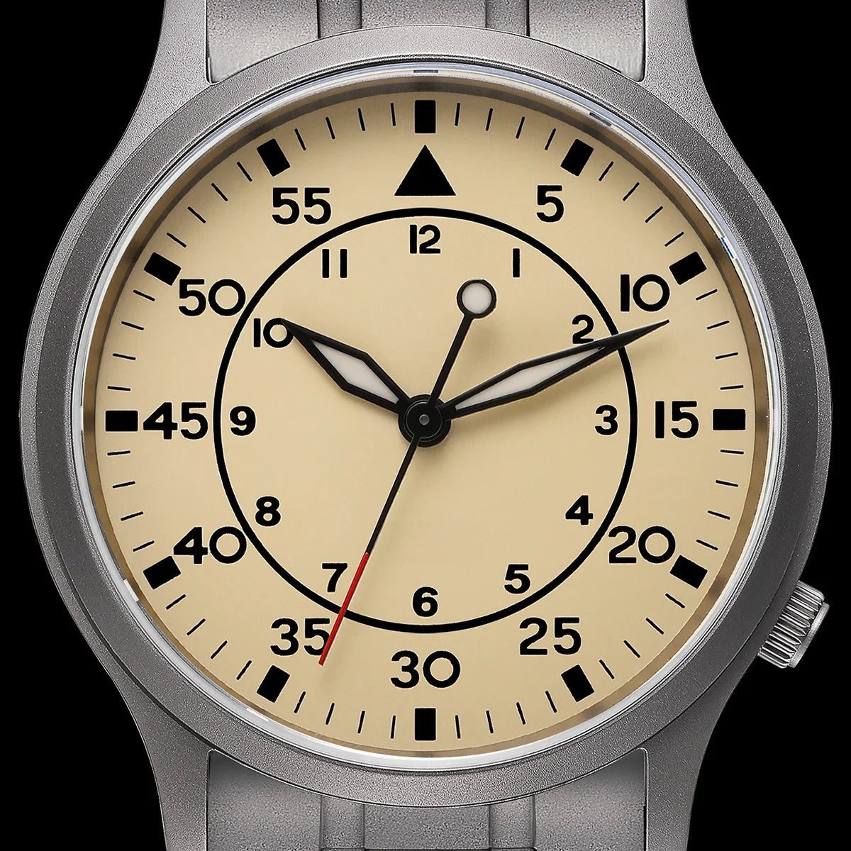 RBB Titanium Men's Quartz Watch – VH31, Sapphire, 5ATM