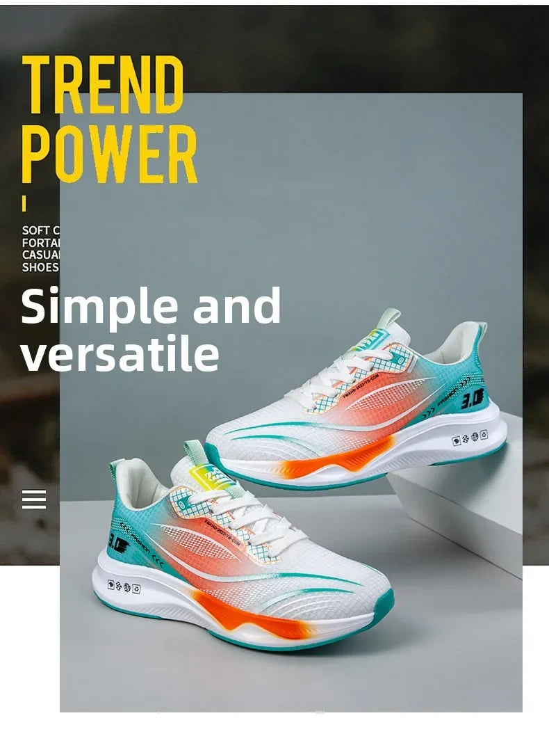 Men's Lightweight Running Shoes – Quick-Dry, Shock-Absorbing Marathon Sneakers (2025)
