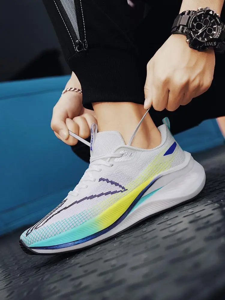 RBB Carbon Plate Running Shoes for Men & Women Professional Racing Sneakers – Breathable, Lightweight & Shock-Absorbing