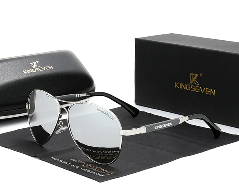 RBB Polarized Pilot Sunglasses – Luxury Alloy Frame UV400 Driving Eyewear