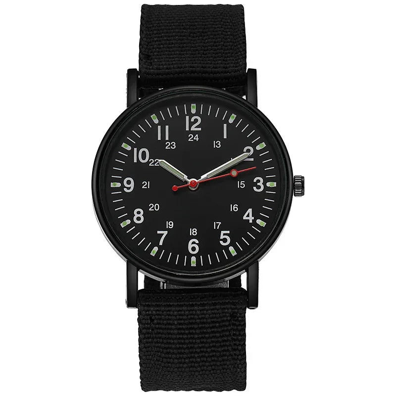 RBB Military Men’s Watch – Outdoor Sports Quartz Wristwatch with Nylon Band & Luminous Display