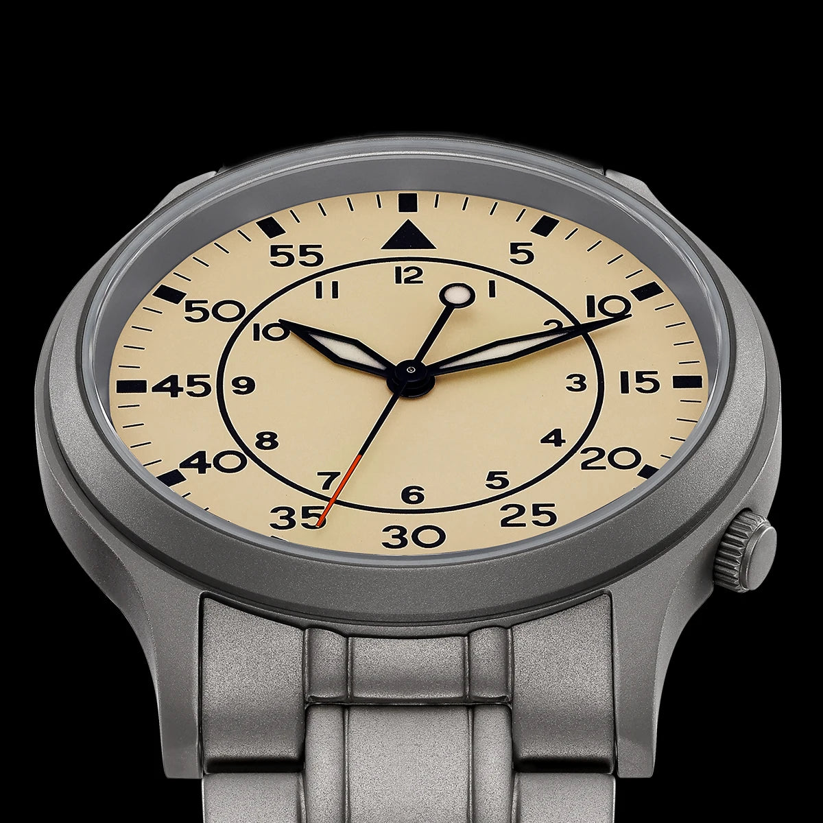 RBB Titanium Men's Quartz Watch – VH31, Sapphire, 5ATM