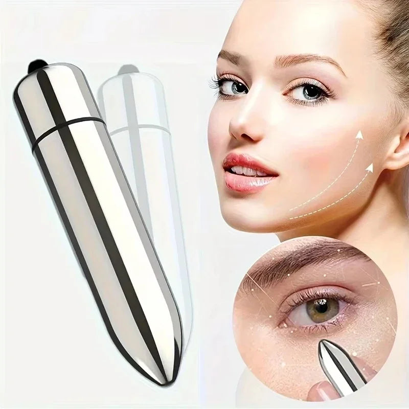 Facial & Eye Massage Tool – Portable Vibrating Massager for Home & Travel