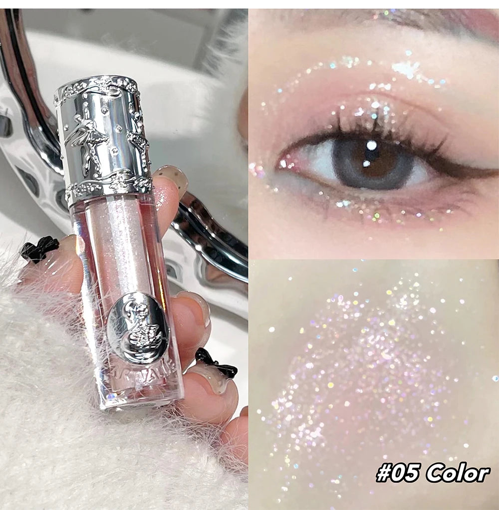 Balletism Liquid Eyeshadow – Fine Shimmer Highlighter for Delicate, Influencer-Ready Eye Looks