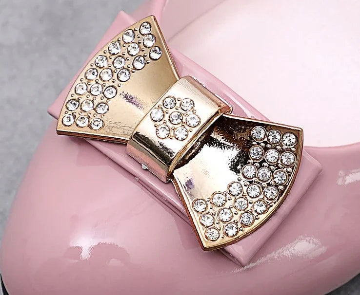 RBB Luxury Y2K Block Heel Pumps with Bow – Formal Chunky Heels for Women