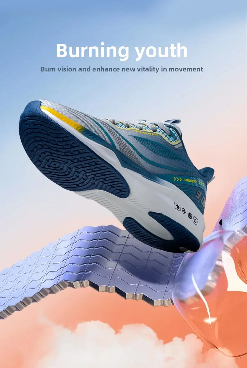 Men's Lightweight Running Shoes – Quick-Dry, Shock-Absorbing Marathon Sneakers (2025)