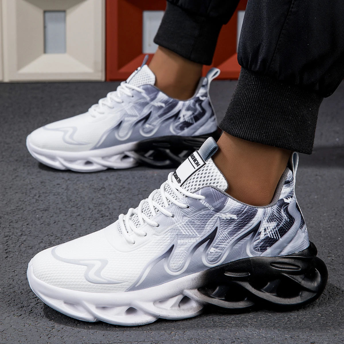 RBB 2025 Unisex Summer Running Shoes – Lightweight, Breathable Mesh Sneakers for Men & Women