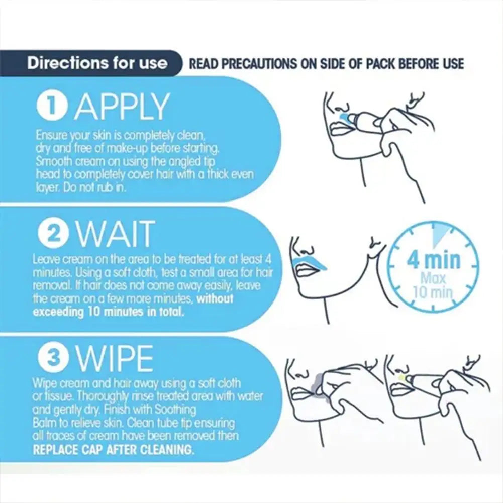 Natural Hair Removal Cream – Gentle, Soothing & Nourishing for Women