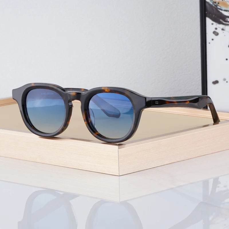 RBB Vintage Polarized Sunglasses – Unisex Lemtosh-Style Acetate Frame | Luxury Retro Eyewear