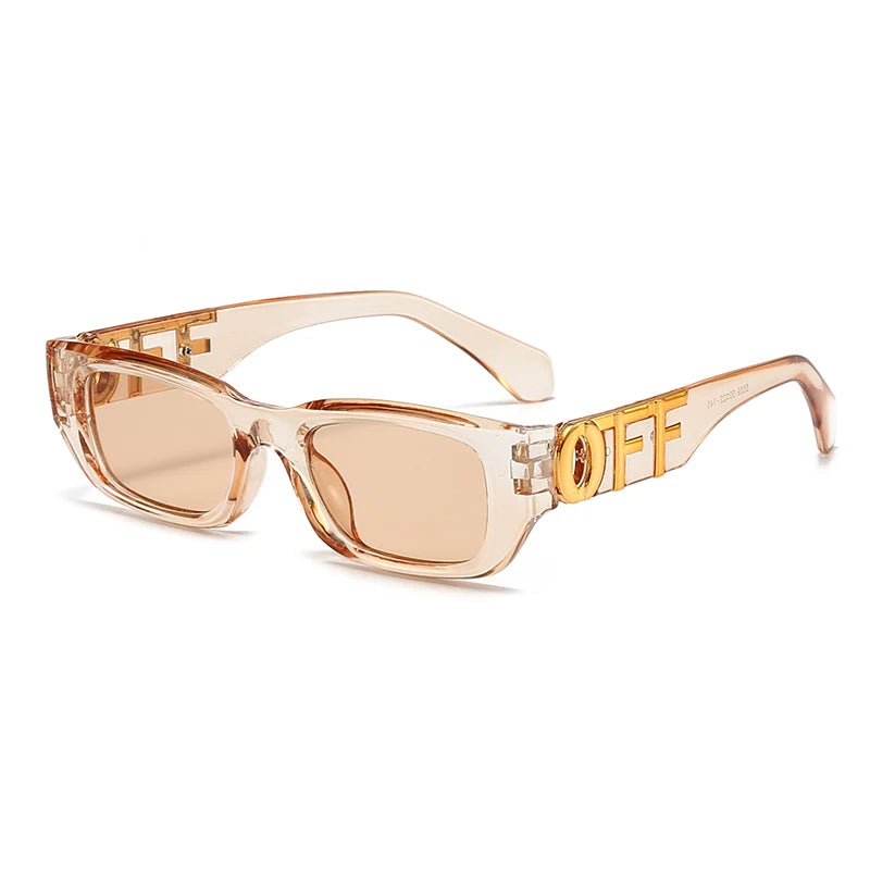 RBB Small Rectangle Sunglasses – Vintage Square UV400 Travel Shades for Men & Women