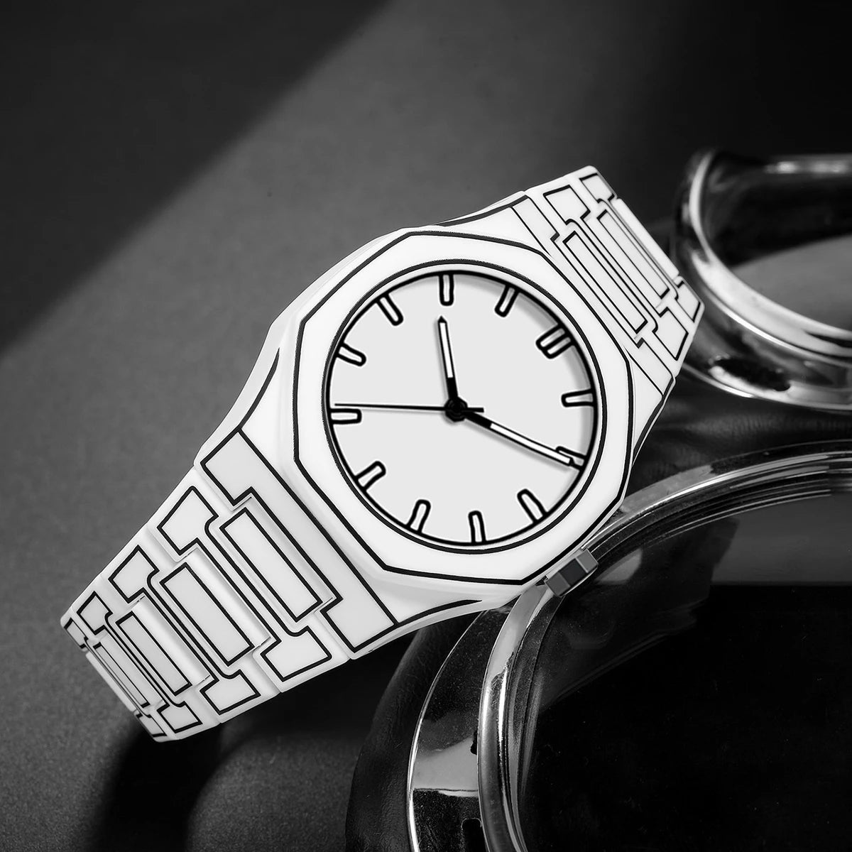 RBB Silicone Quartz Sport Watch – Comic Design, Anime Style, Classic