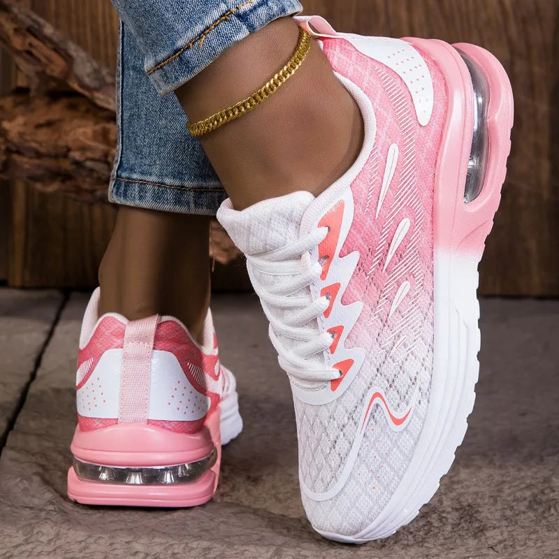 Women’s Lightweight Breathable Running & Walking Sneakers – Non-Slip & Comfortable