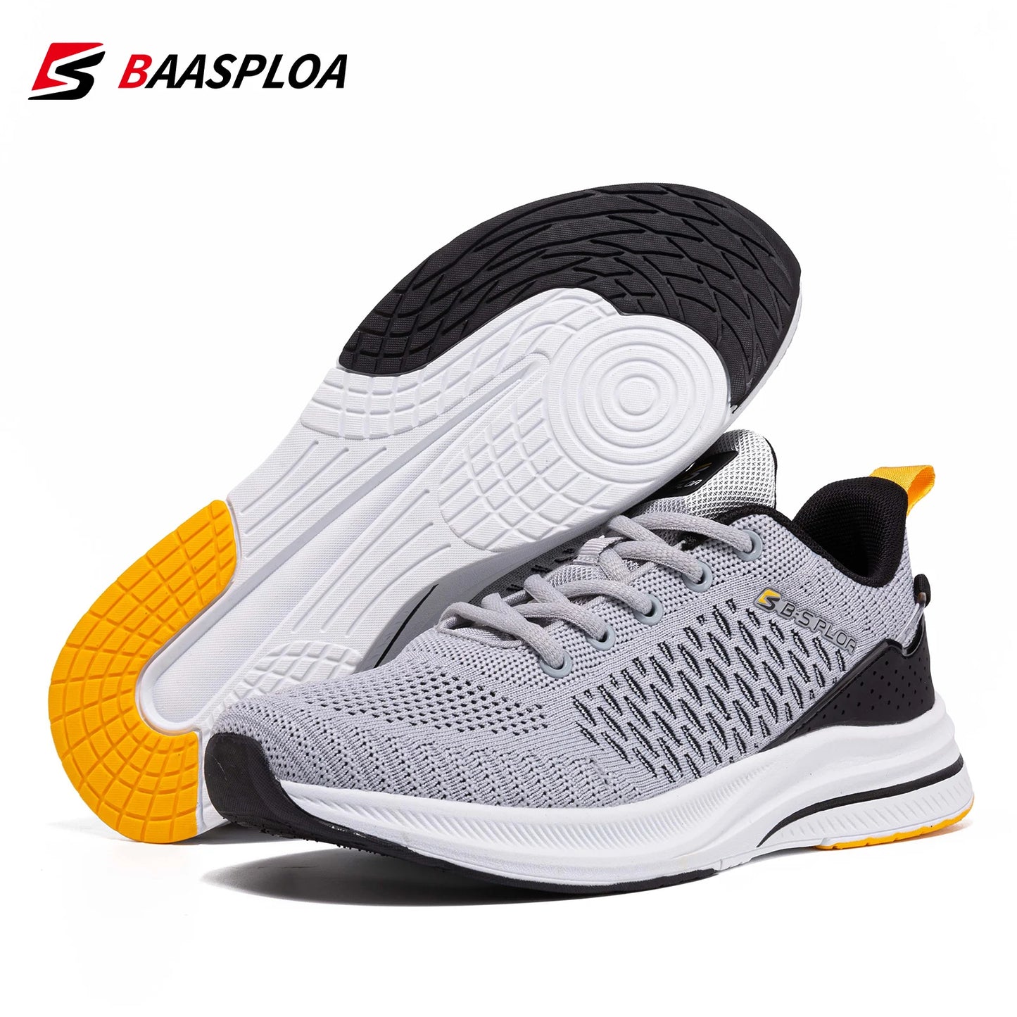Men’s Lightweight Mesh Running Sneakers – Casual, Breathable & Sporty