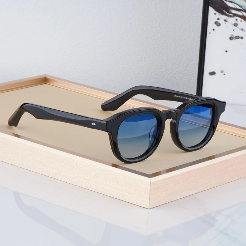 RBB Vintage Polarized Sunglasses – Unisex Lemtosh-Style Acetate Frame | Luxury Retro Eyewear