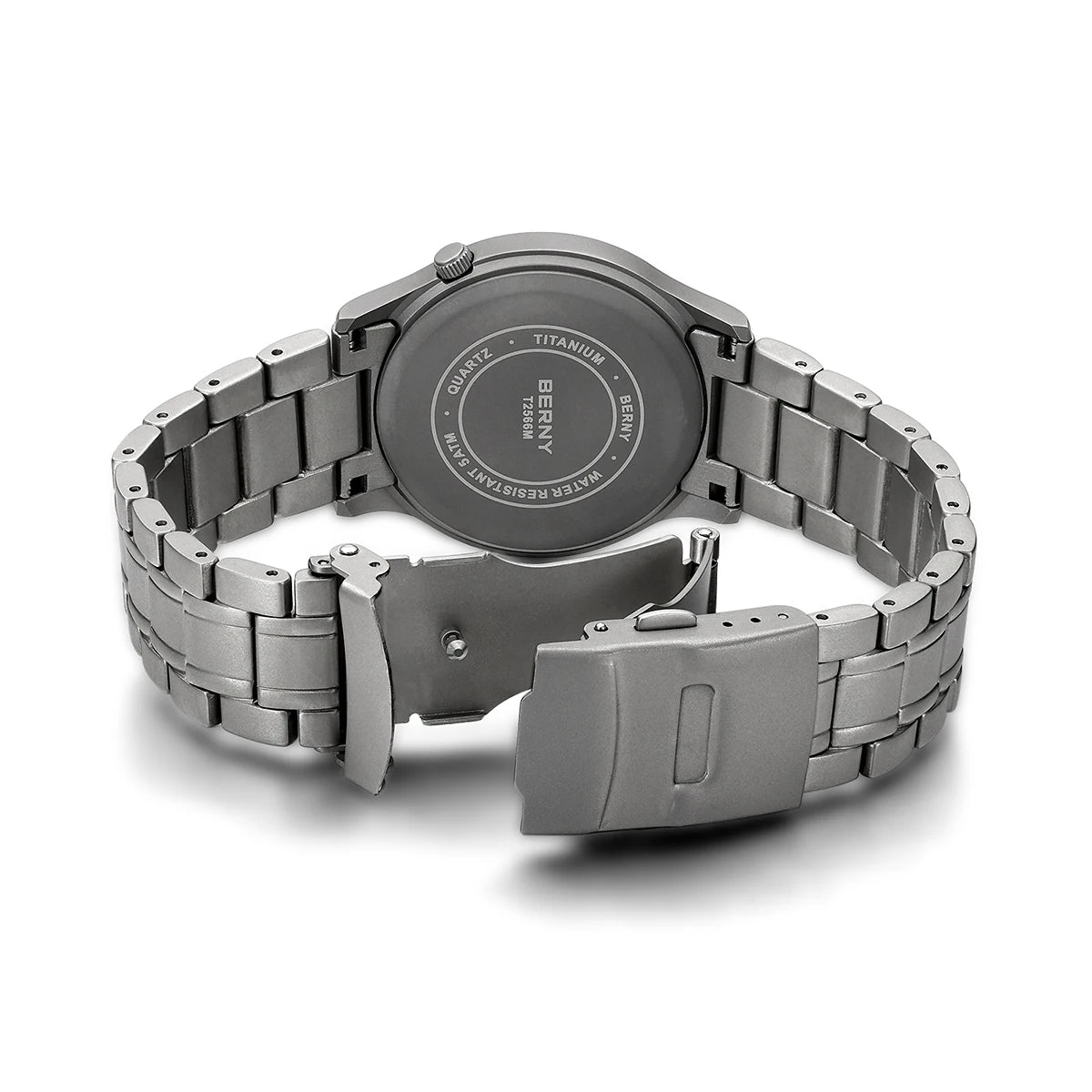 RBB Titanium Ultra-Thin Quartz Watch – VH31, Sapphire, 5ATM, Luminous