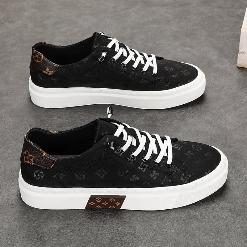 RBB Trendy Men's Canvas Shoes – Summer Lace-Up Breathable Casual Sneakers