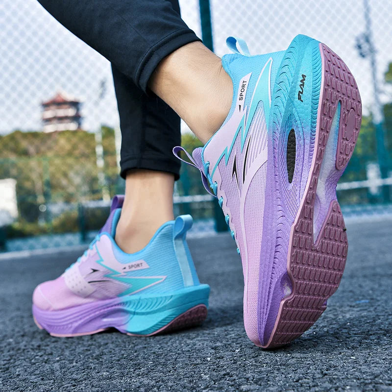 Carbon Plate Running Shoes – Breathable Summer Sneakers for Men & Women