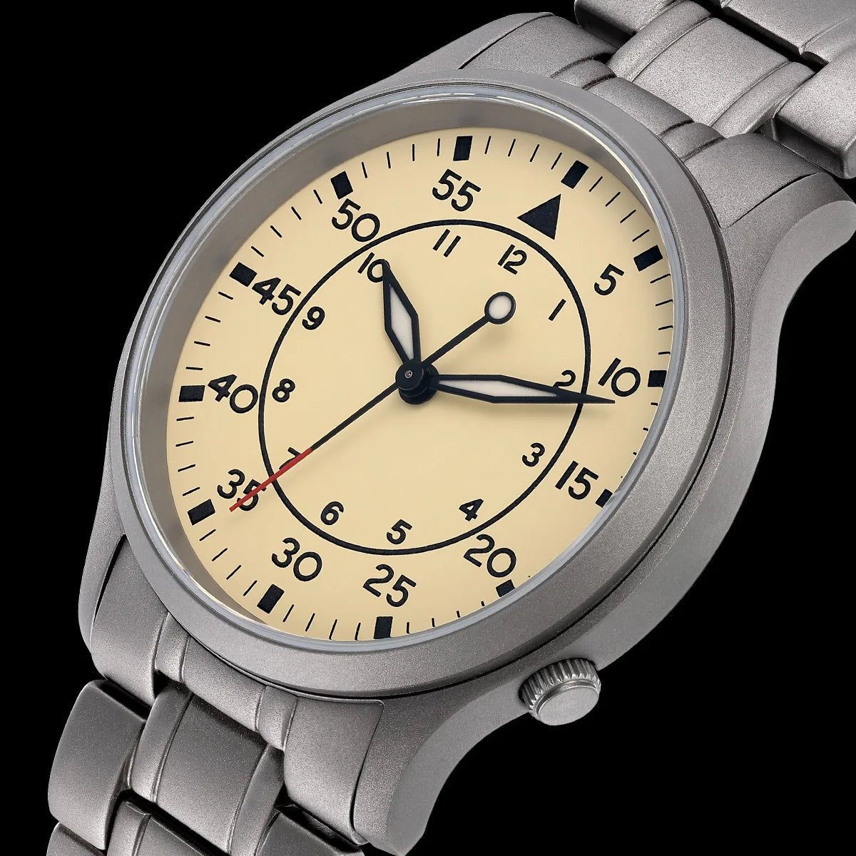 RBB Titanium Men's Quartz Watch – VH31, Sapphire, 5ATM