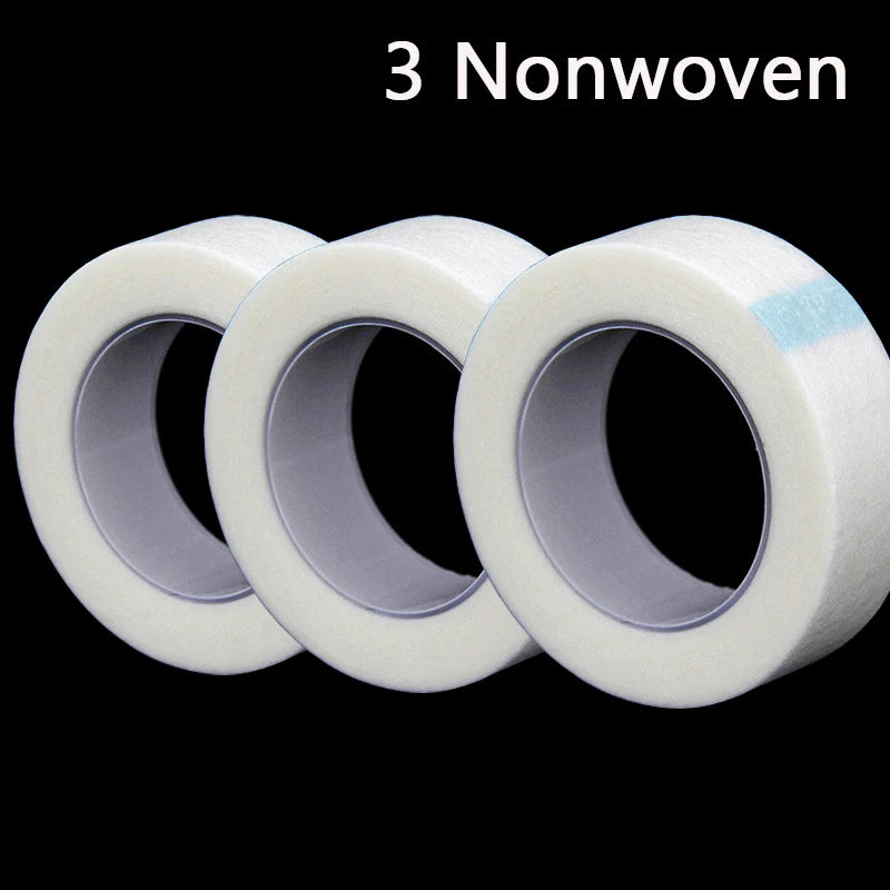 1/3/5 Rolls Eyelash Extension PE Adhesive Tape – Under Eye Pads for Lash Lifting & Grafting