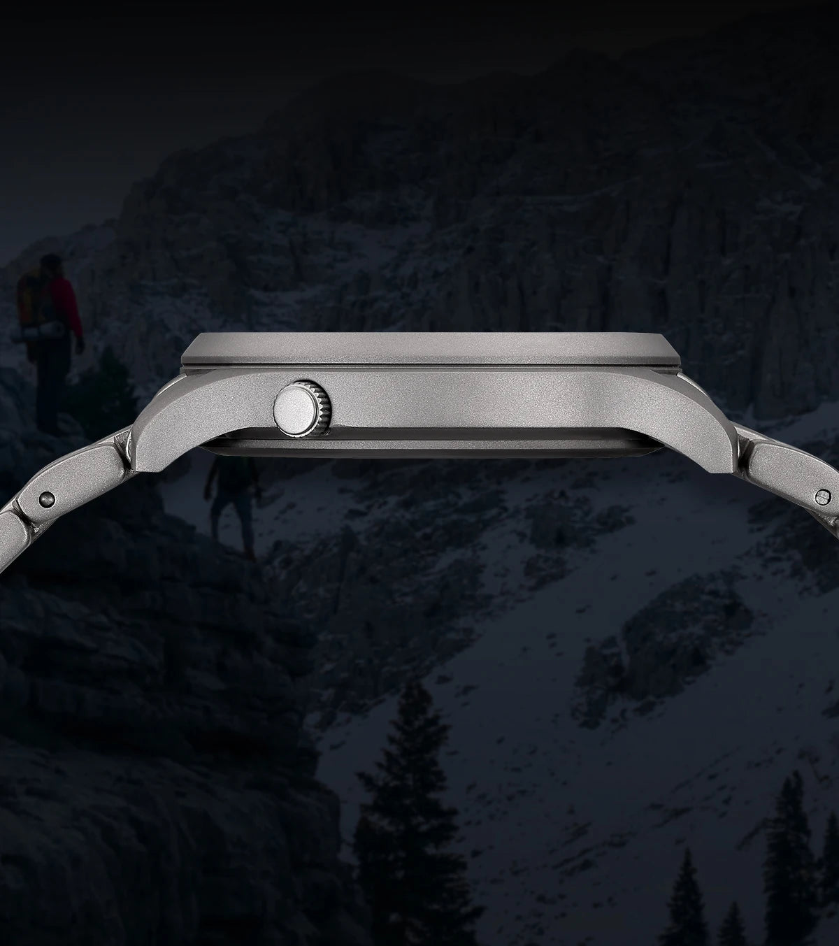 RBB Titanium Men’s Outdoor Sports Quartz Watch – Super Luminous Dial, Sapphire Crystal, Lightweight, 5ATM Waterproof