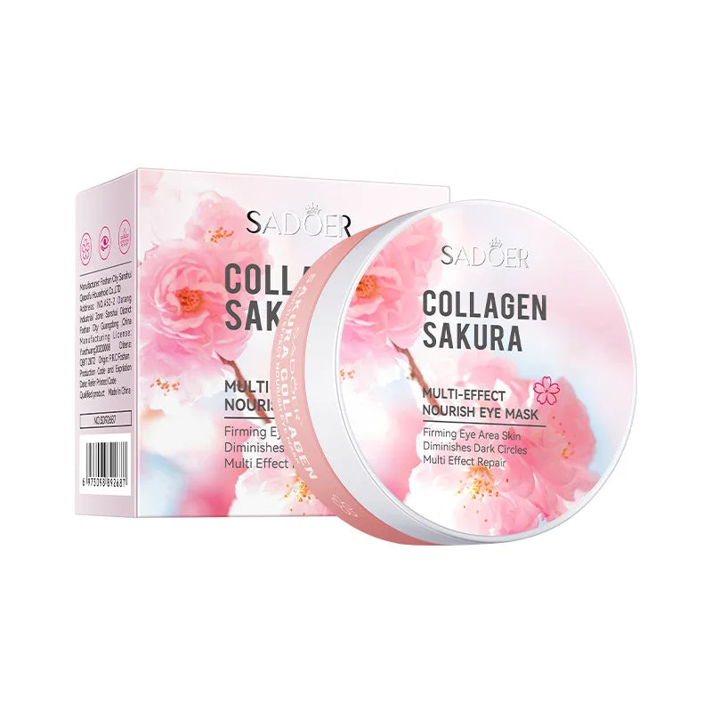 Collagen Eye Mask – 60pcs | Anti-Dark Circles, Eye Bag Removal & Firming Care