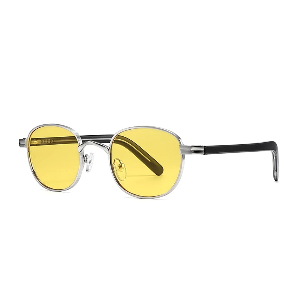 RBB Retro Small Round Metal Sunglasses – Classic Vintage UV400 Eyewear for Men & Women