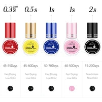 50Pcs Disposable Eyelash & Eyebrow Brushes – Soft Crystal Head Mascara Wands