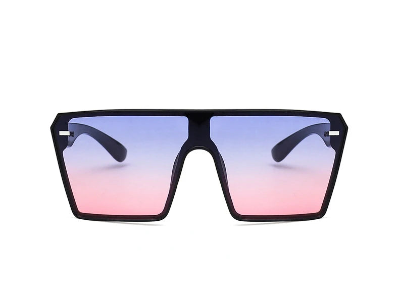 RBB Oversized Square Sunglasses – Retro Gradient UV400 Eyewear for Women & Men (2024)